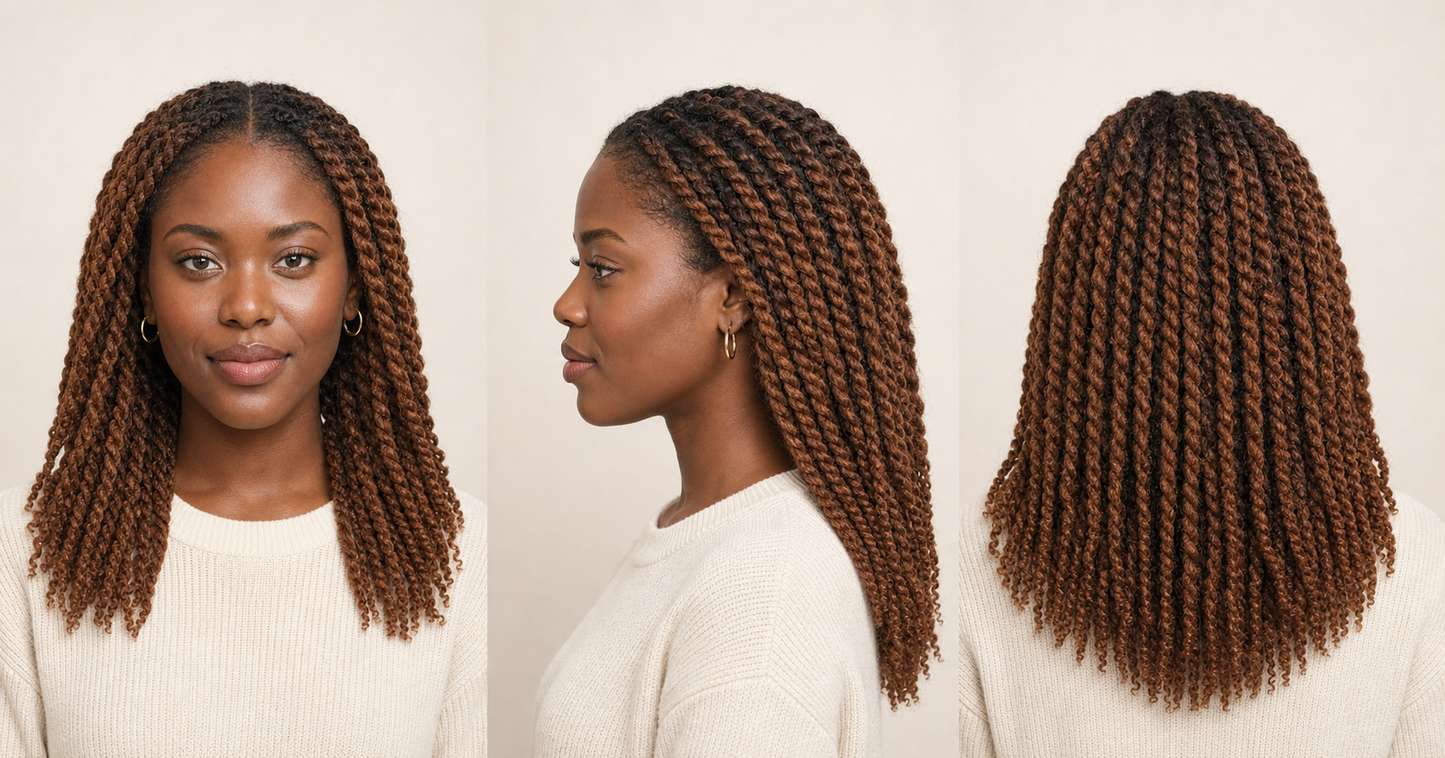 Crochet Braids – Banana Fibre (80 strands)